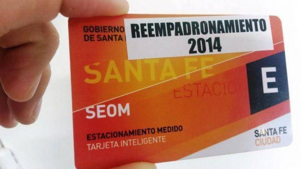 Estacionamiento Medido: �ltimos d�as para reempadronar las tarjetas