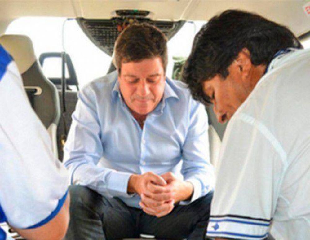 Argando�a Cuellar destac� la �solidaridad� y el �compromiso� de Mariotto con el pueblo boliviano