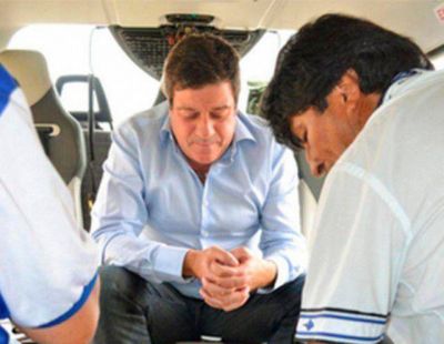 Argando�a Cuellar destac� la �solidaridad� y el �compromiso� de Mariotto con el pueblo boliviano