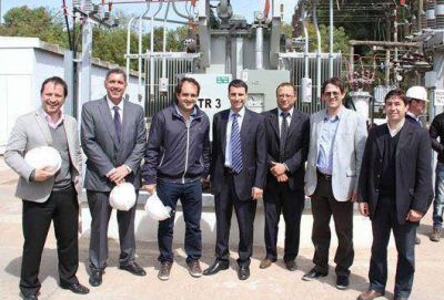 La Provincia inauguro Obra de Energia