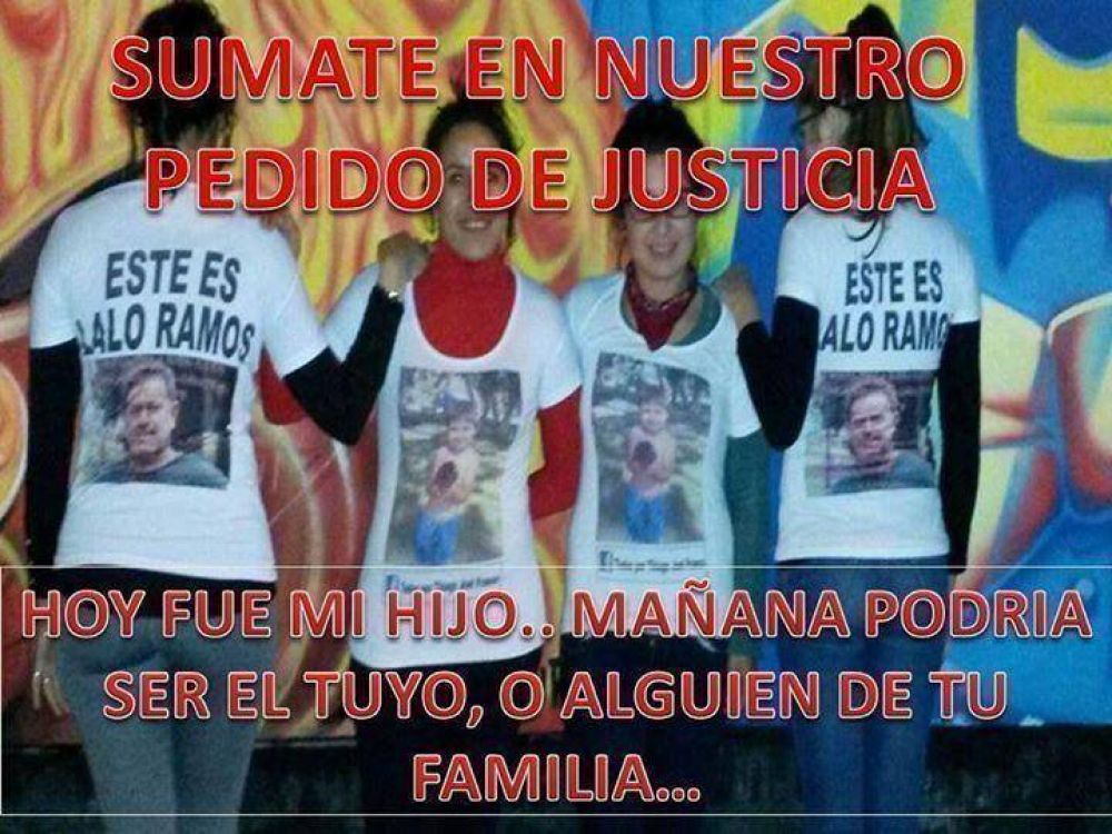 MARCHA Y FIRMAS PARA QUE LALO RAMOS SEA SOMETIDO A JUICIO
