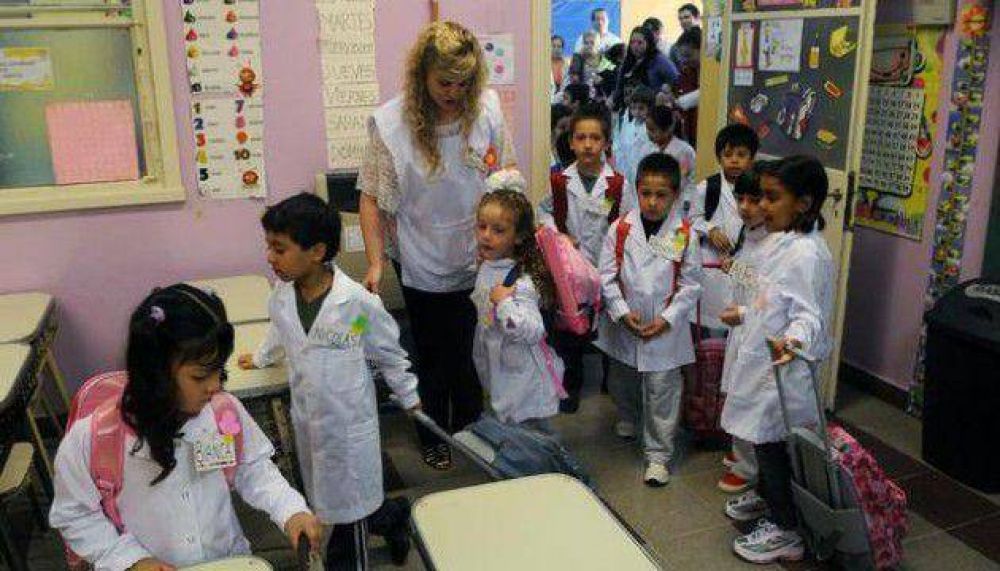 El lunes arranca la preinscripci�n escolar para el ciclo 2015