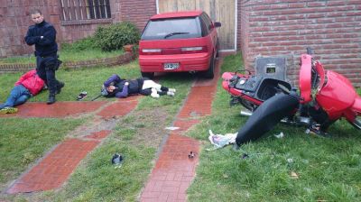 Robo en una farmacia y persecuci�n: dos detenidos