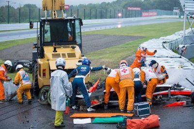 Operan de urgencia al piloto de F1 Jules Bianchi, 