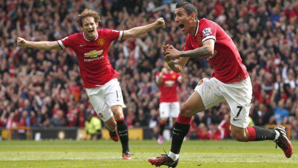 Di Mar�a fue la figura en el triunfo del Manchester sobre Everton