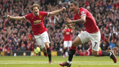 Di Mar�a fue la figura en el triunfo del Manchester sobre Everton