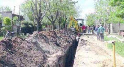 Se ampliar�n 80 cuadras de red colectora cloacal