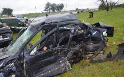Accidente fatal en Panamericana: Tres muertos y heridos