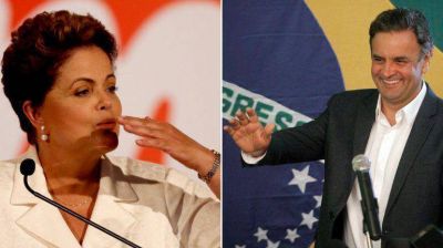 Dilma Rousseff y A�cio Neves disputar�n la presidencia de Brasil en el ballottage