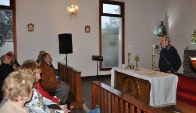 S�nchez particip� de la reinaguraci�n de la capilla de Cascallares