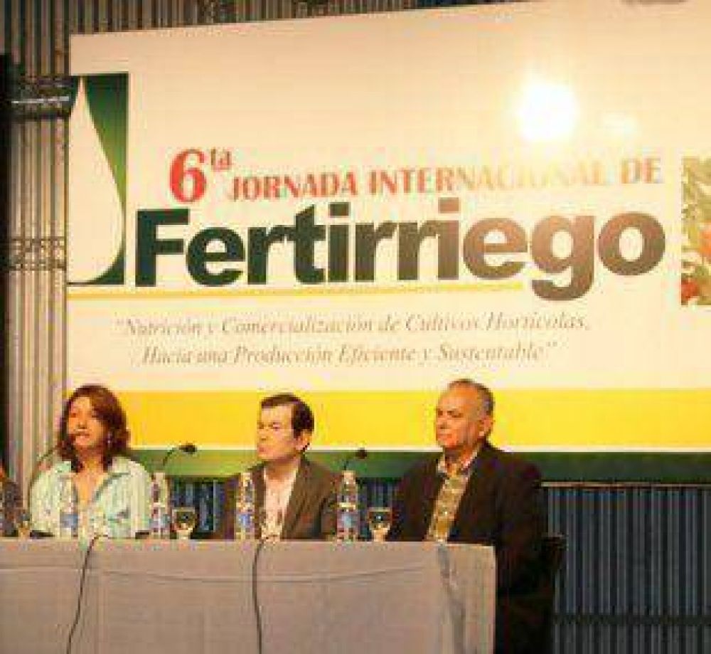 Se desarrollaron las VI Jornada Internacional de Fertirriego