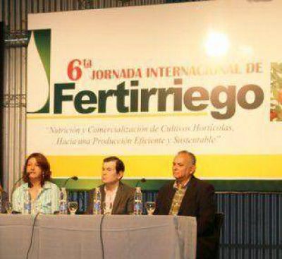 Se desarrollaron las VI Jornada Internacional de Fertirriego