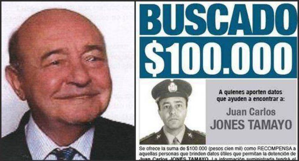 Detuvieron en Jujuy a un represor pr�fugo por el que ofrec�an 100.000 pesos de recompensa