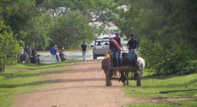 La lluvia complica a toda la costa del r�o Uruguay