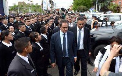 Scioli entreg� 12 patrulleros para Jos� C. Paz
