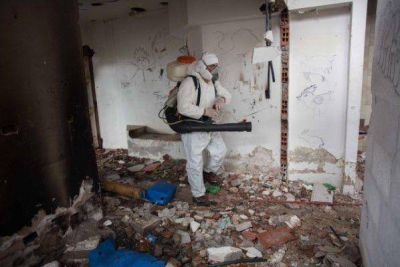 Tras reclamo vecinal, el municipio limpi� una planta pesquera abandonada