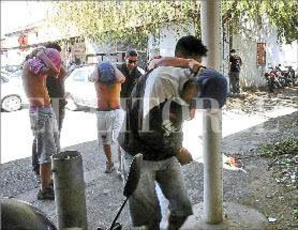 Cay� el sospechoso de un crimen