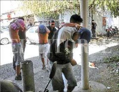 Cay� el sospechoso de un crimen