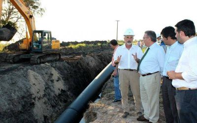 Avanza la construcci�n del Acueducto Reconquista