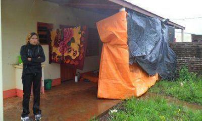 M�s de cien familias inundadas iniciaron  toma pac�fica de viviendas inhabitadas