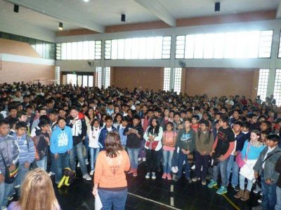 Masiva convocatoria en ingreso a Escuela de Minas