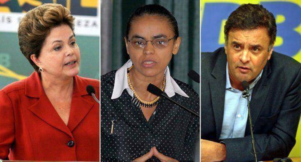 De cara al ballotage Neves apostar por sumar a Silva y Rousseff por su neutralidad