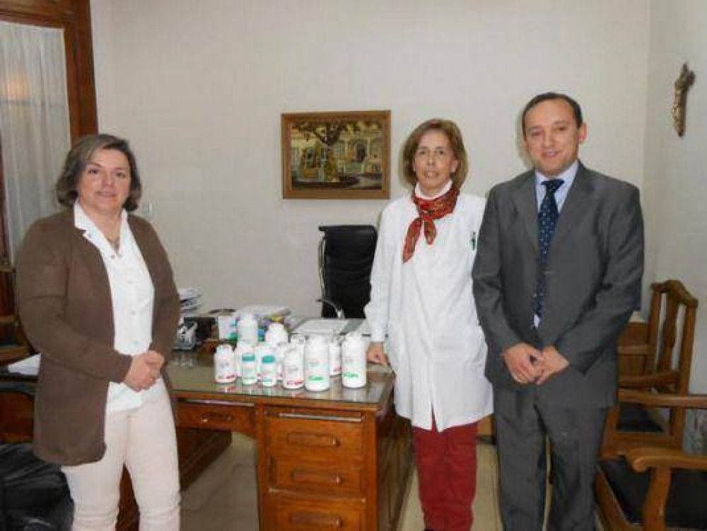 El Hospital Santamarina recibi una nueva donacin de la Fundacin Osde