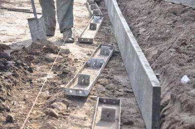 Comienza una importante obra de cord�n cuneta en la Ciudad