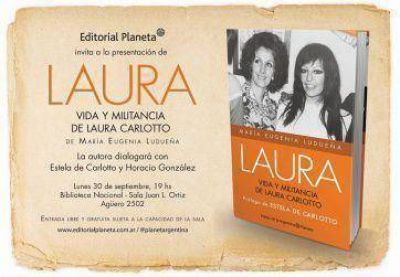 Diputados recibe a libro sobre Laura Carlotto