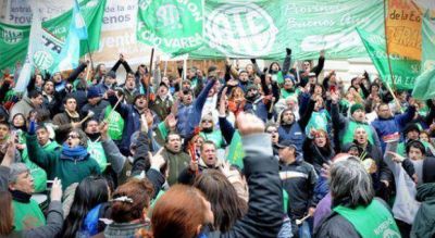 Jornada de paro y movilizaciones de Cicop, ATE, y sector de docentes disidentes