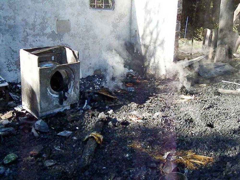 El incendio de Villa Lago Gutirrez fue ocasionado por una estufa
