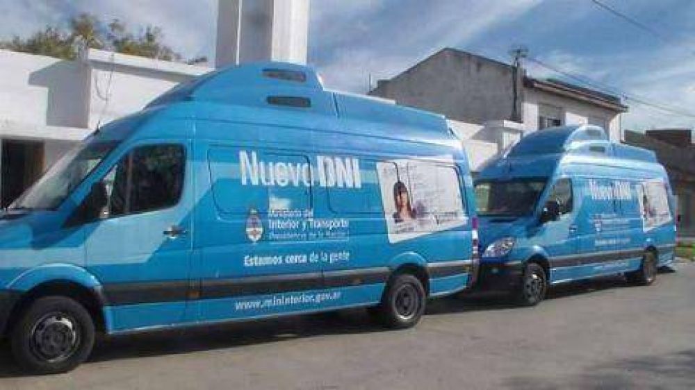 Llegan a Ramallo las unidades m�viles para la renovaci�n de DNI