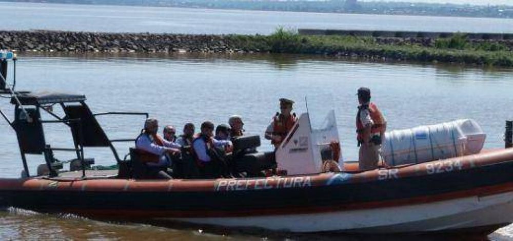 Tragedia del Paran�: realizaron la inspecci�n ocular en distintos sectores del r�o