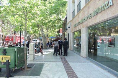Temor en el centro por una amenaza de bomba