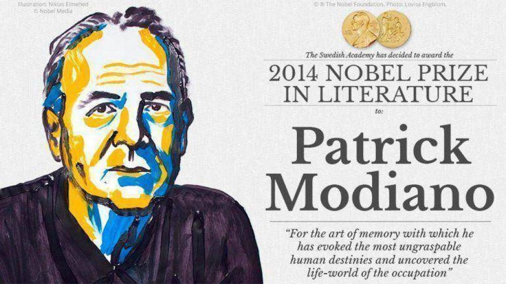Premio Nobel de Literatura para Patrick Modiano