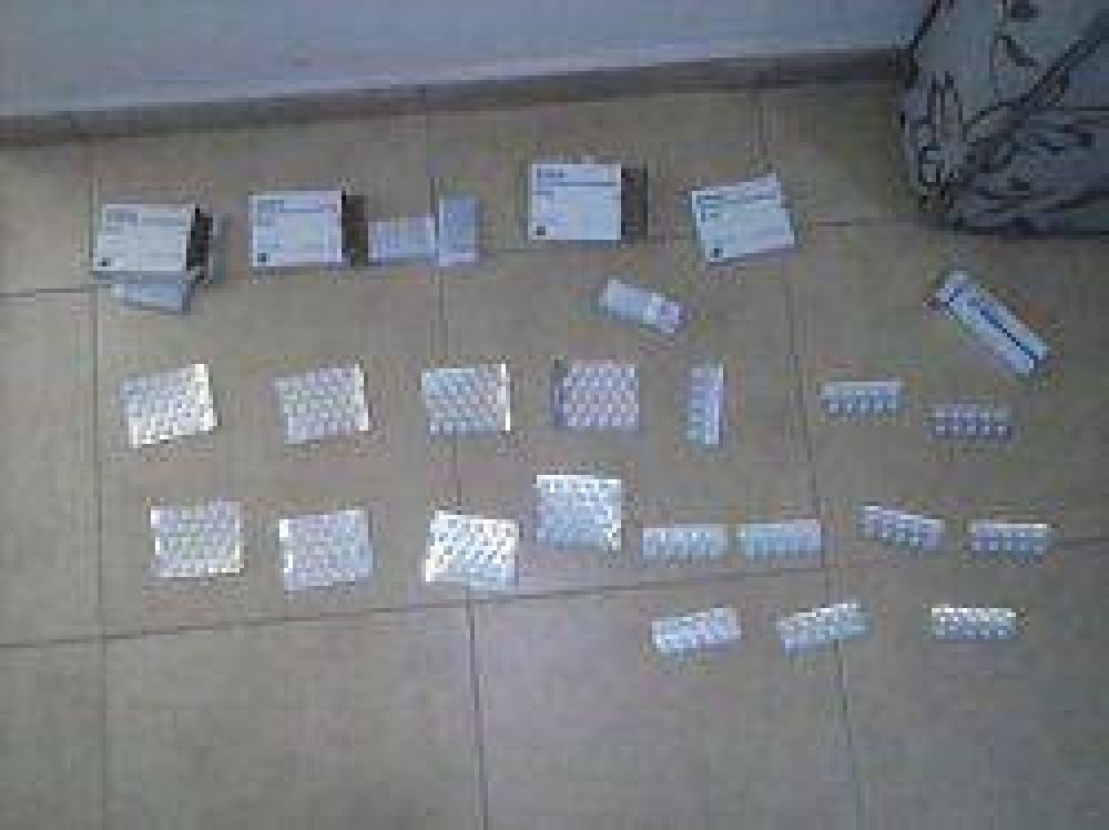 En control de rutina le descubren que ten�a 600 dosis de psicof�rmacos