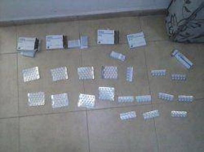 En control de rutina le descubren que ten�a 600 dosis de psicof�rmacos