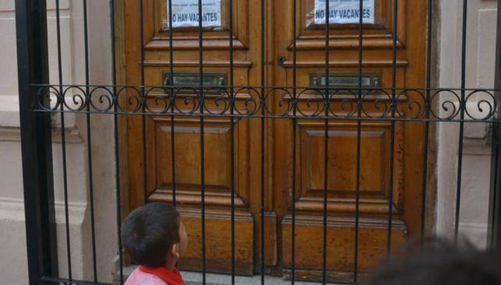 Casi no hay vacantes en los colegios privados