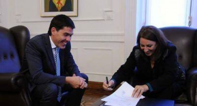 Ramos y Fein acordaron nuevo financiamiento de obras