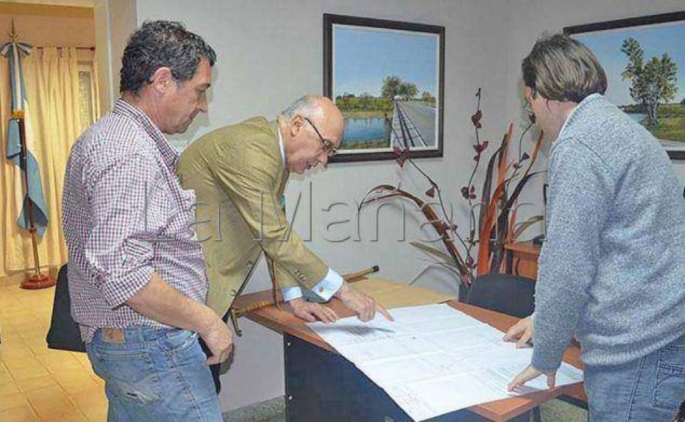 Firmaron contrato para construir obra de gas natural en Polvaredas