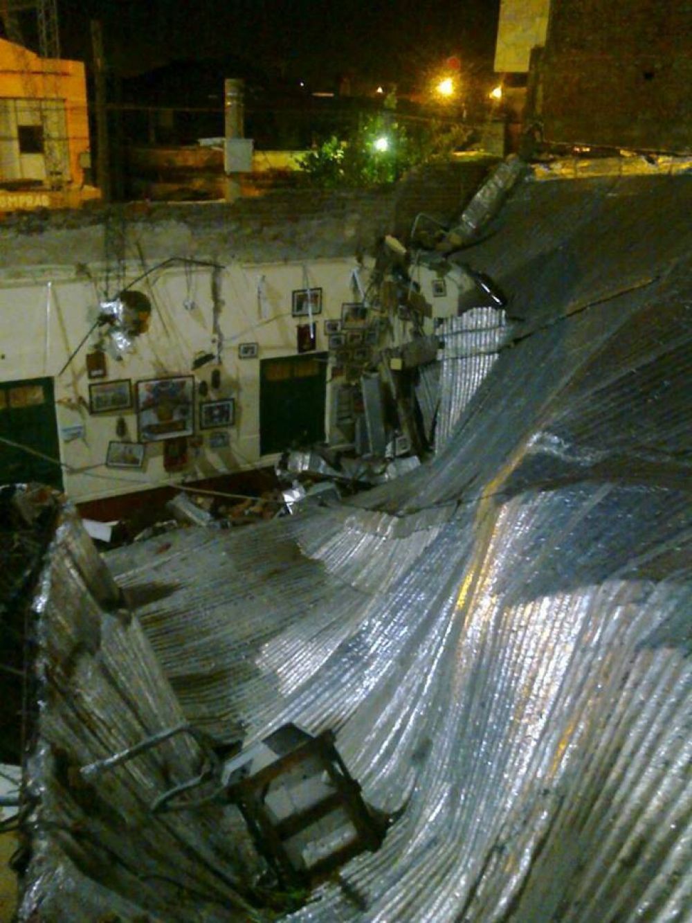 EL TEMPORAL DESTRUY� UNO DE LOS �CONOS DE SALTA