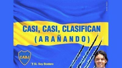 Boca se r�e de la eliminaci�n de River en la Copa, con los t�picos afiches