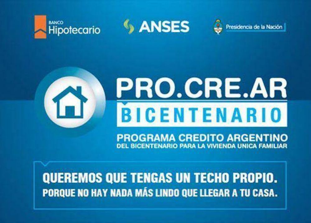 SESENTA FAMILIAS RESULTARON SORTEADAS EN EL PRO.CRE.AR