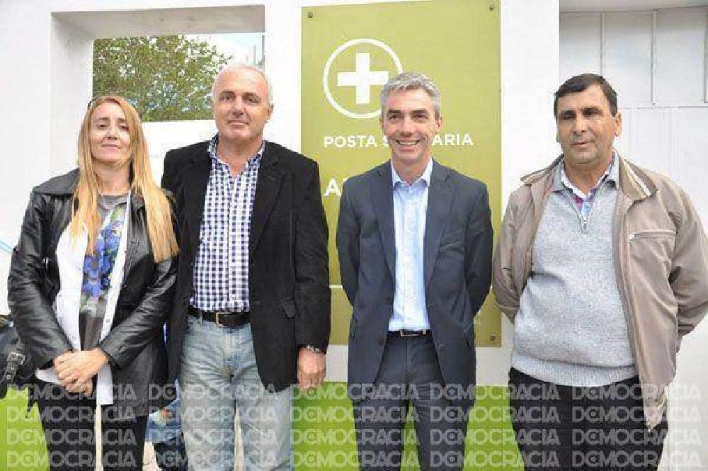 Se inaugur� la Unidad Sanitaria del barrio Almirante Brown de Jun�n