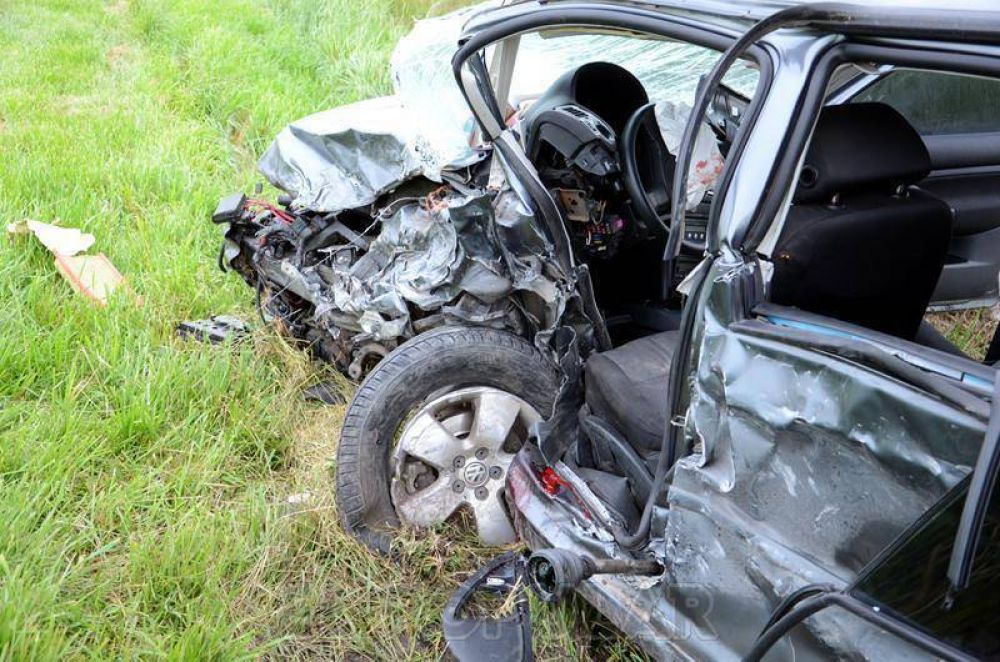 Contin�an internados dos heridos del choque en ruta 226