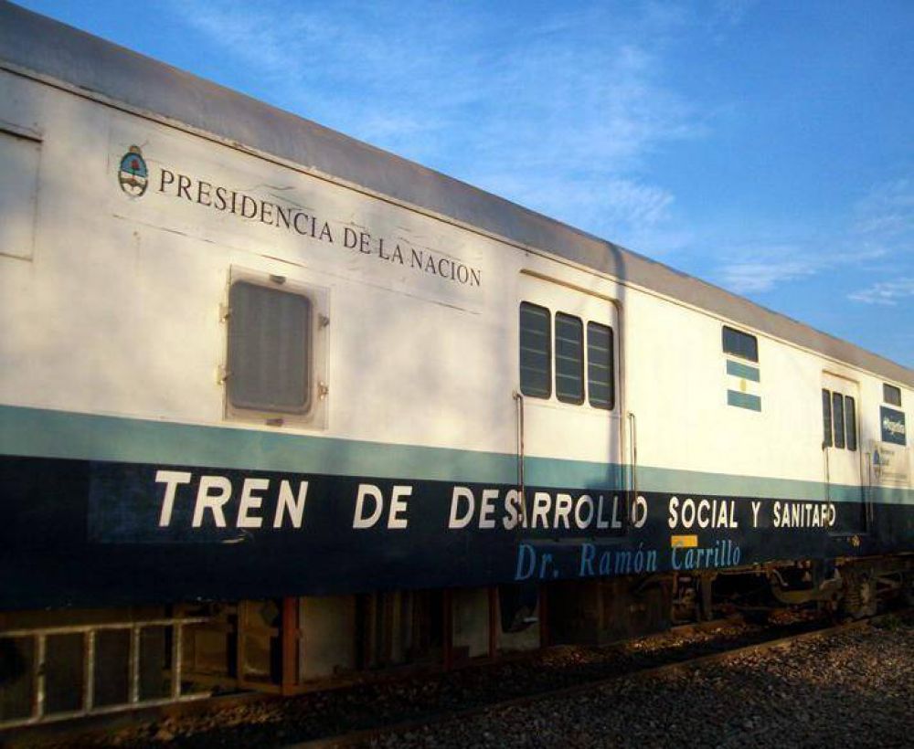 Llega el Tren de Desarrollo Social y Sanitario