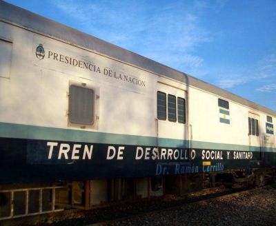Llega el Tren de Desarrollo Social y Sanitario