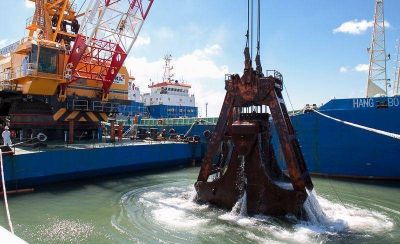 Dragado: �La obra est� lista en un 85%�