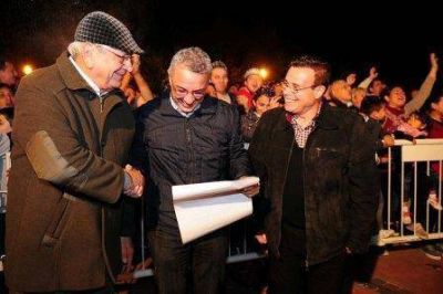 Zamora acompa�� el encuentro de pastores de la Zona Norte  