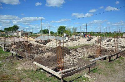 Avanza la construcci�n del edificio para la Escuela N�16